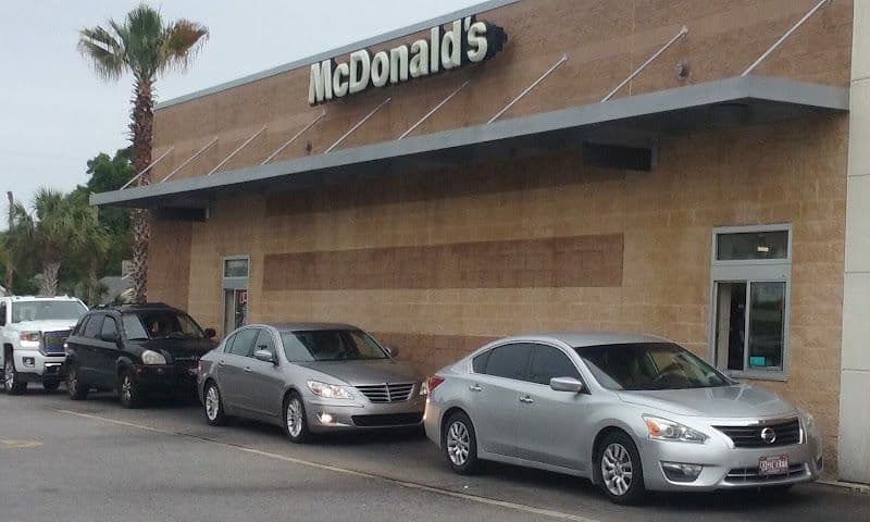 Parking near McDonald's