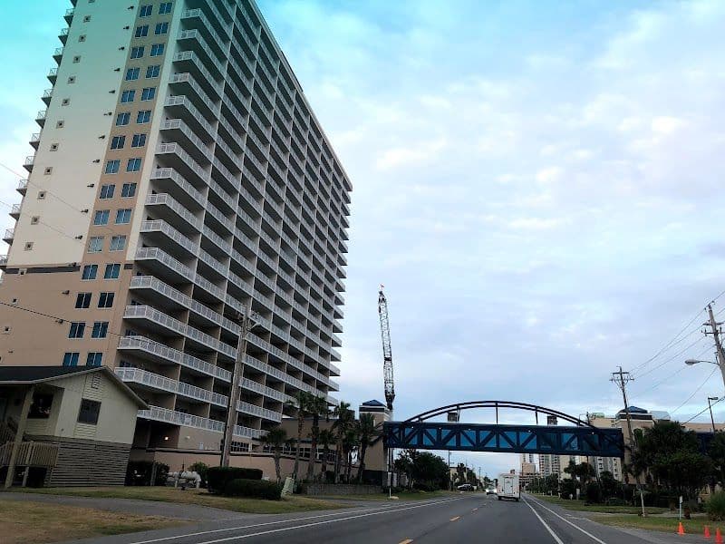 Parking near Gulf Village Condominium