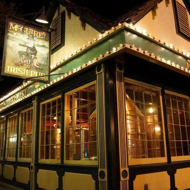 Parking near McGuire's Irish Pub