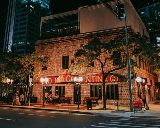 Parking near Red Mesa Cantina